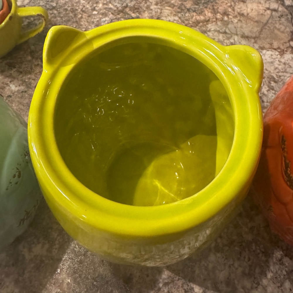 Colorful Owl Ceramic Jars Set - Picture 8 of 11
